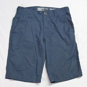 Buckle BKE Hybrid 30 x 23" Blue‎ Tailored Fit Athleisure Shorts